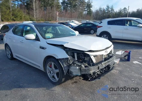 2014 Kia Optima Sxl Turbo z USA, uszkodzony, nr VIN 5XXGR4A63EG348833